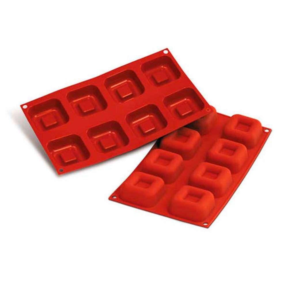 Силиконовая форма для десертов BIG SQUARE SAVARIN Silikomart SF082/C