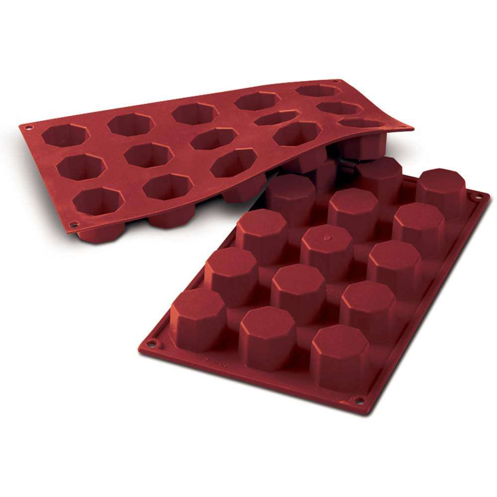 Силиконовая форма для десертов OTTAGONO 30 мл Silikomart SF037/C