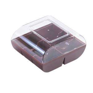 Коробки для макаронс на 6 шт, 90 шт в упаковке Silikomart Brown 6