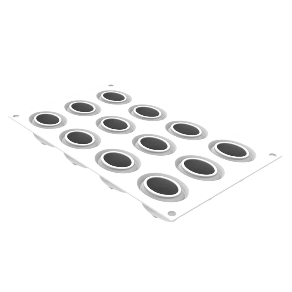 Силіконова форма для десертів NEBULA 30 мл Silikomart NEBULA 30 - Фото 2