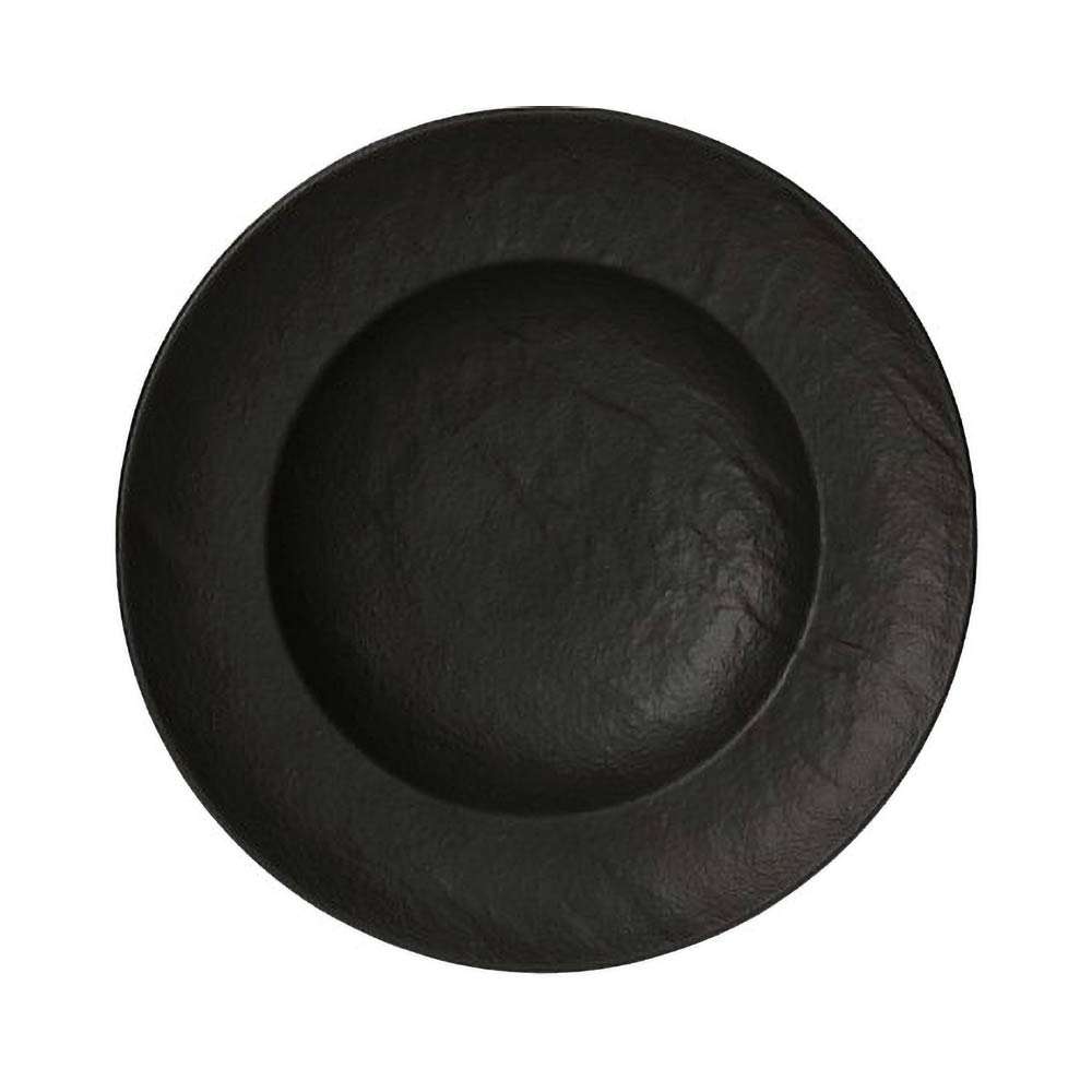 Тарілка глибока Tognana Vulcania Black 25.5Xh4.7 см 300 мл - VU023250779 - Фото 1