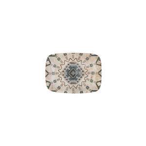Тарелка мелкая прямоугольная ID Fine Heritage quadro 12X8 см 20209-153113