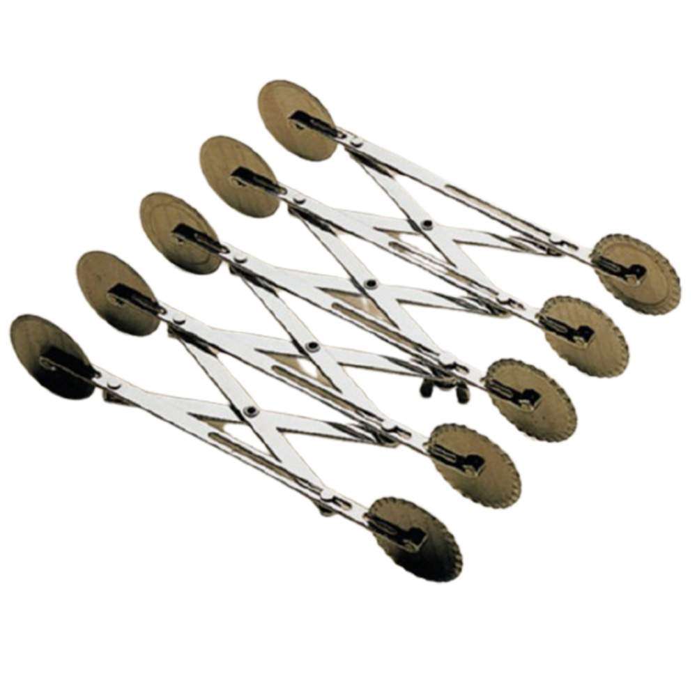 Делитель для теста на 5 роликов двойной Martellato ROTINOX 5 P/O