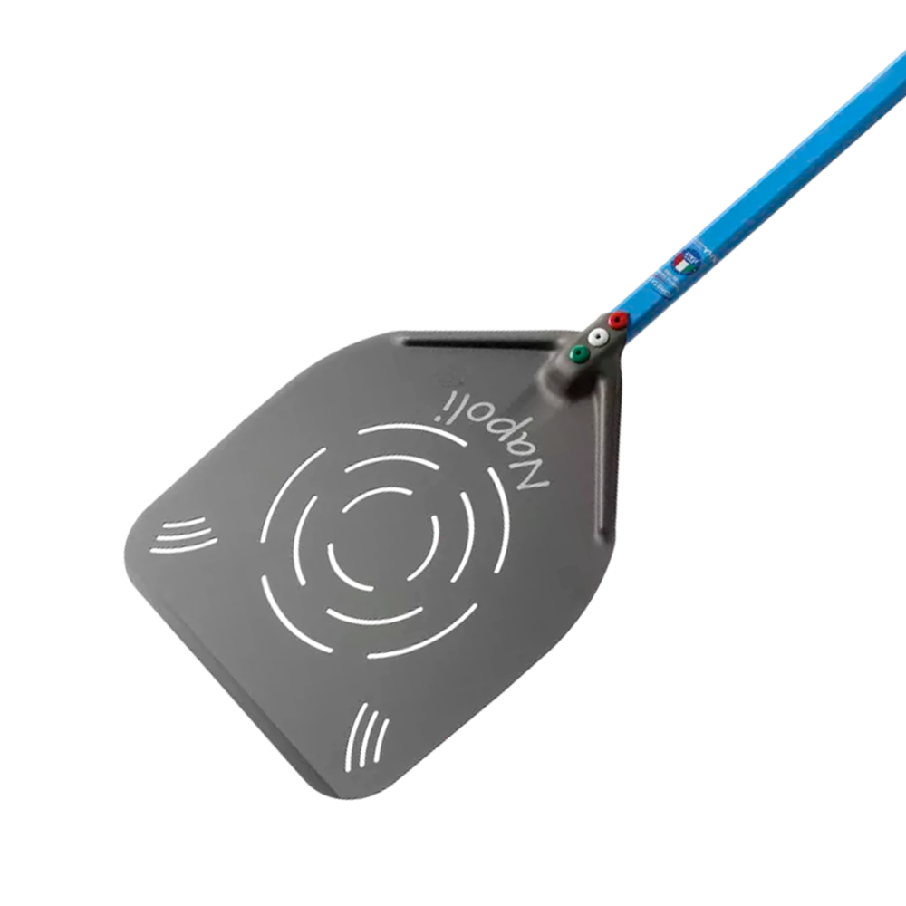 Лопата для піци 156 см прямокутна перфорована Gi.Metal - ANE-32RF/120