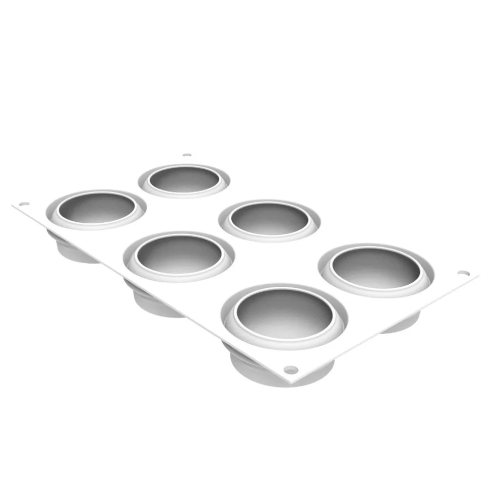 Силиконовая форма для десертов OCEAN 100 мл Silikomart OCEAN 100 - Фото 2