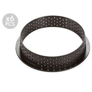 Набір форм для тарталеток 6 шт (d 80 мм) Silikomart - TARTE RING D80 H20 MM