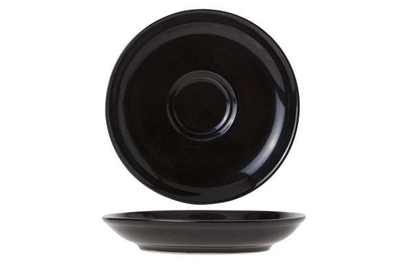 Блюдце Cosy&Trendy Barista 13 см ( к чашке 70-150 мл) черное 4181013