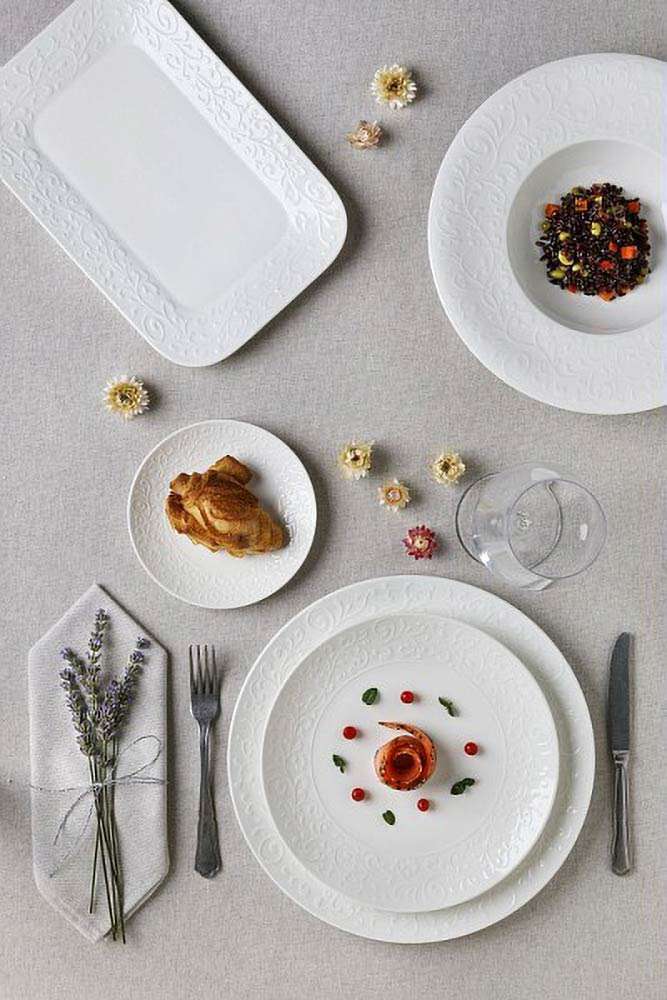 Блюдце Tognana Jasmin 11 см bianco JA005110000 - Фото 2