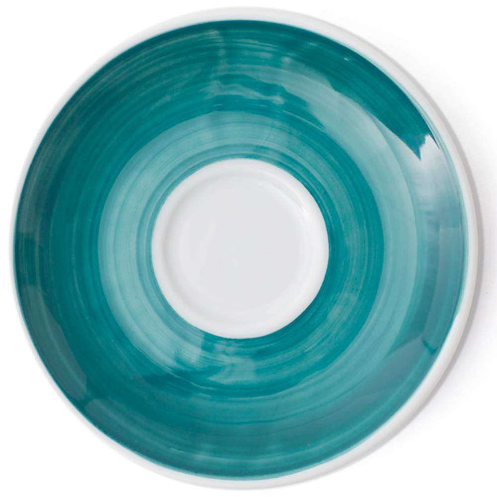 Блюдце для эспрессо 12 см, серия Verona Millecolori Green Ancap 34404