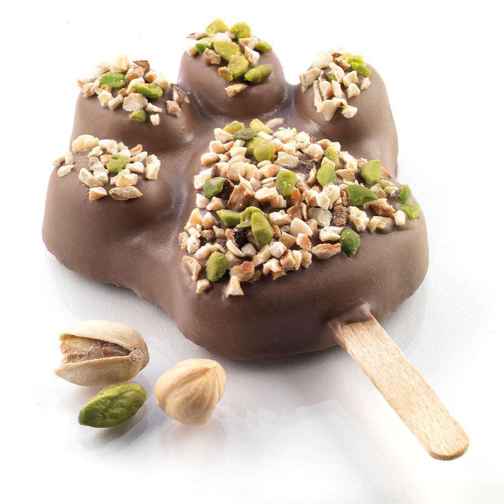 Набір форм для морозива з підносом ЛАПКА Silikomart - GEL06 - Фото 1