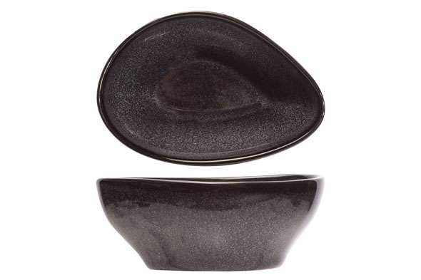 Салатник треугольный Cosy&Trendy Black granite 14X10,5XH6 см 3491014 - Фото 1