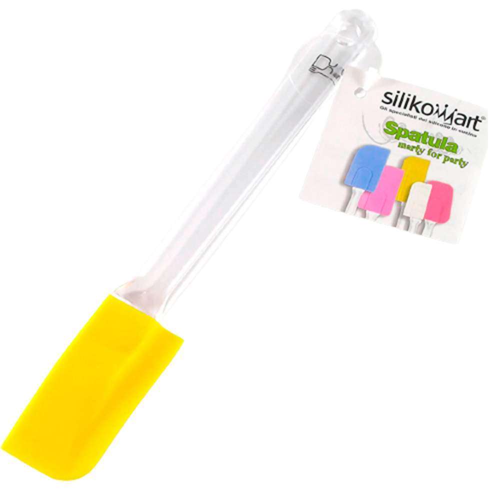 Кондитерська лопатка силіконова жовта 245 мм Silikomart - ACC026/GI