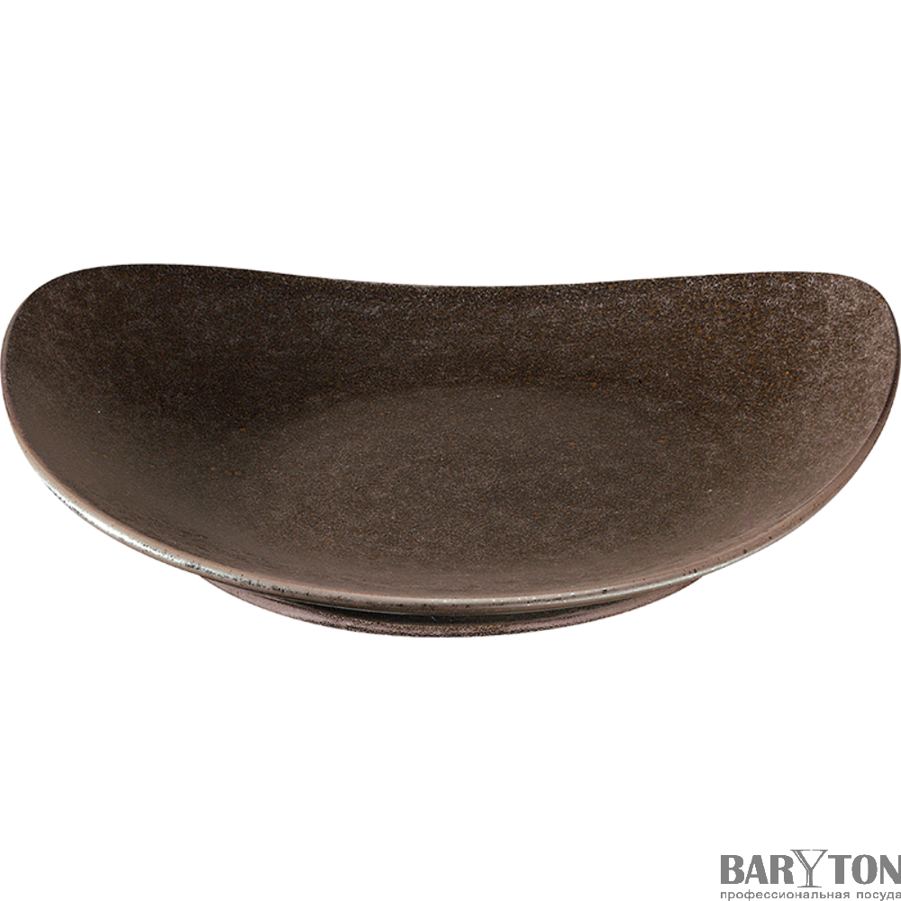 Тарелка мелкая Asa Cuba Maron 34см. 1219422 - Фото 2