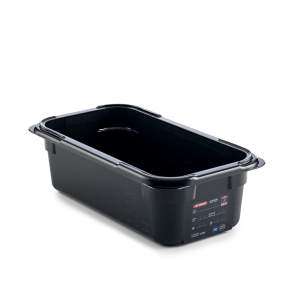 Гастроемкость из поликарбоната GN 1/3 h-10 см 3,7 л черная Araven 47819