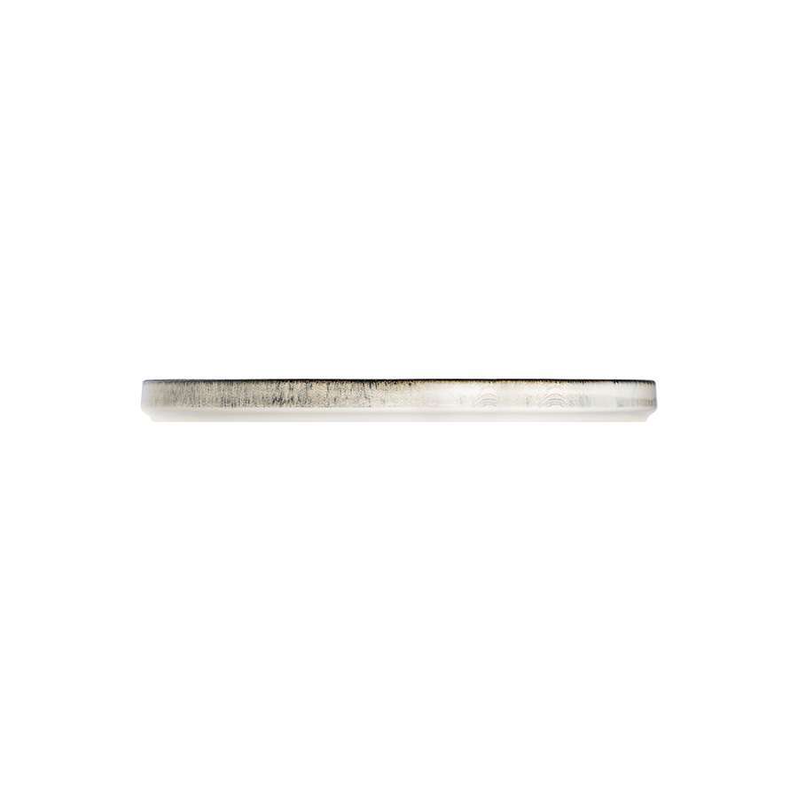 Тарілка мілка з бортом ID Fine Visto 25.5 см black - 20255-161025 - Фото 2