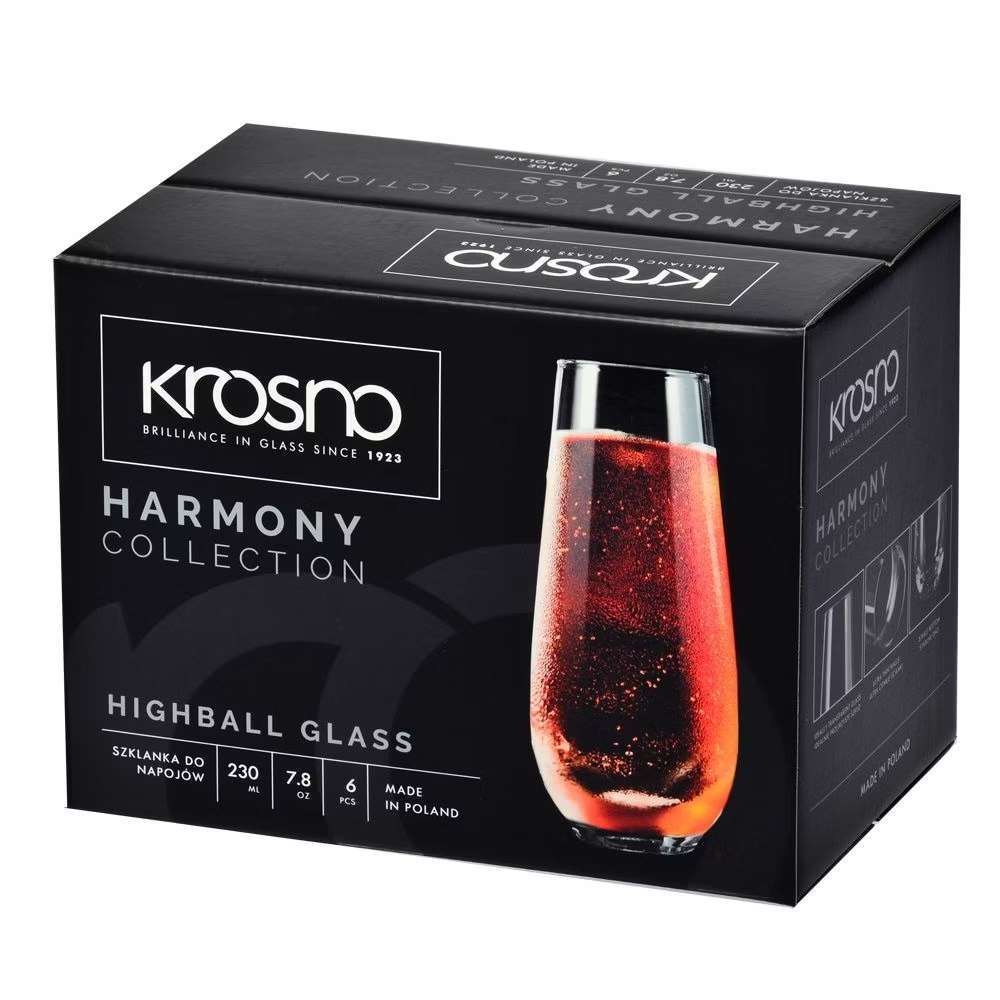 Стакан Krosno Harmony 230 мл 5900345792736 - Фото 2