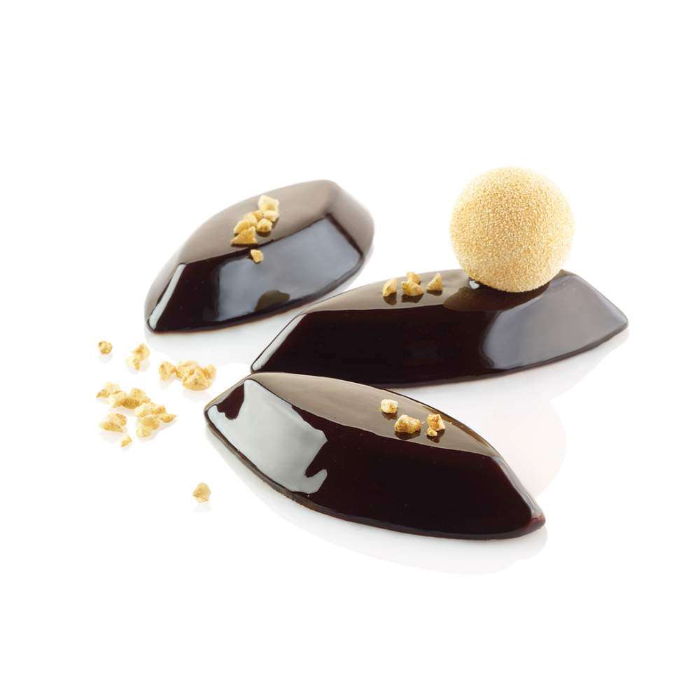 Силіконова форма для десертів ЧОВНИК 10,5х4,5 см Silikomart - SQ054/YL - Фото 1