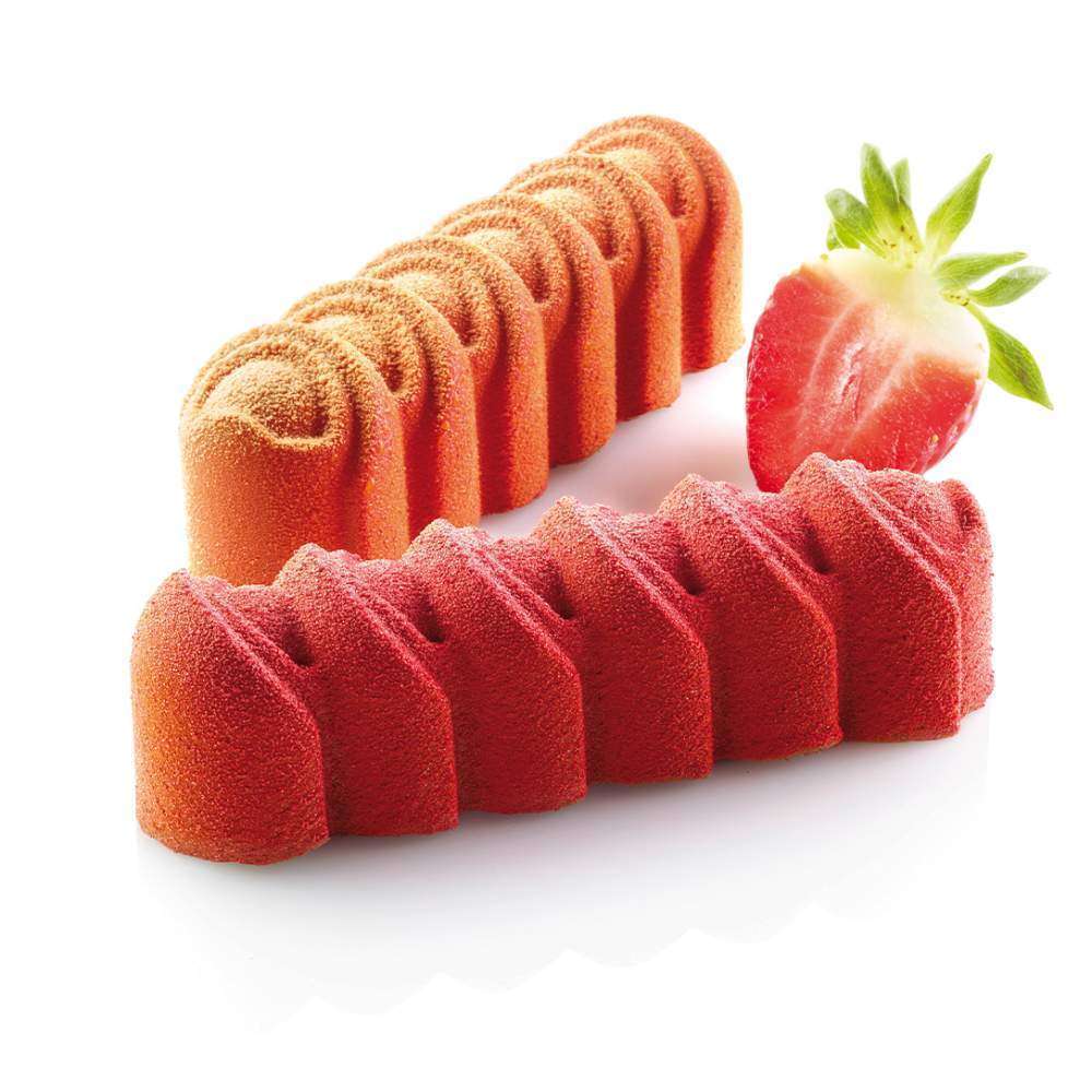 Силиконовая форма для десертов ФИГУРНЫЙ РЯД Silikomart SQ028/YL - Фото 1