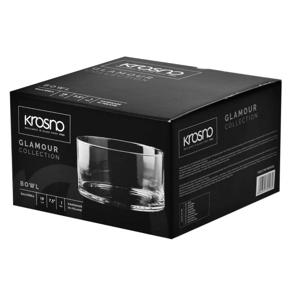 Салатник Krosno Glamour 19 см - 5900345792989 - Фото 2