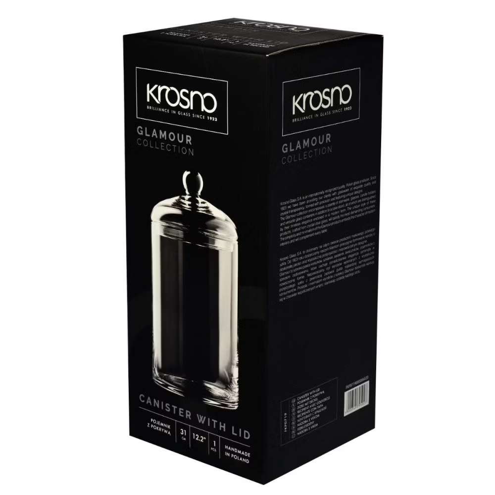 Ємність з кришкою Krosno Glamour 31Х15 см - 5900345795027 - Фото 2