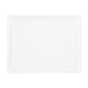 Блюдо прямоугольное Lubiana Marrakesz 29X13 см белая L4292