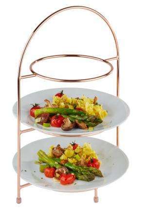 Стойка фуршетная APS 29X19,5Xh43 см медная 33212