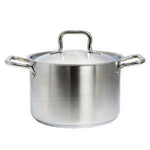 Кастрюля 7,2 л из нержавеющей стали с крышкой FoREST 305242ВП