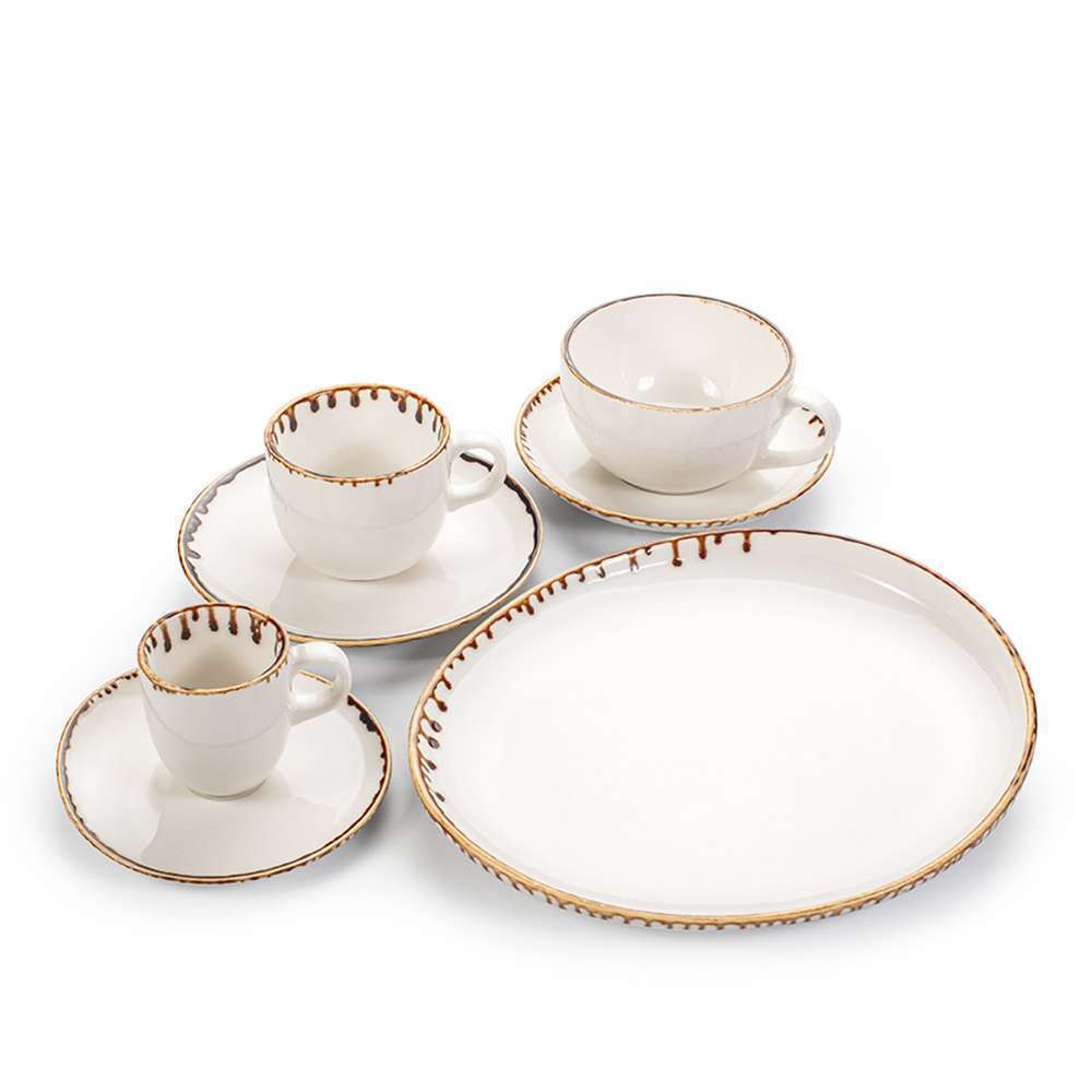 Тарелка овальная Ariane Caramel 25X22.3 см elevated ARTARNC61101007 - Фото 4