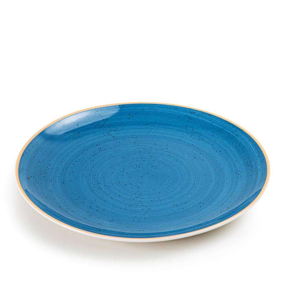 Тарелка Ariane Twister Blue 24 см rimless AVCARN264011024