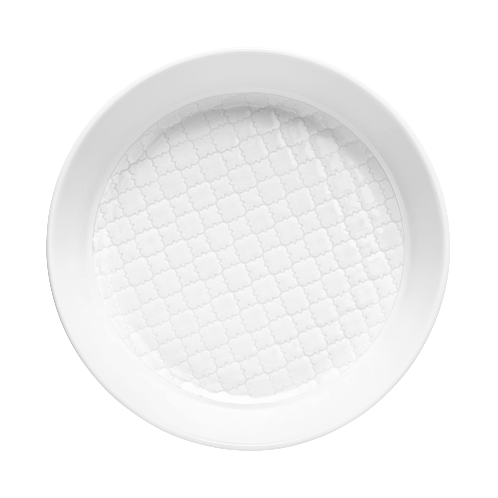 Тарелка глубокая Lubiana Marrakesz  20 см белая L4281