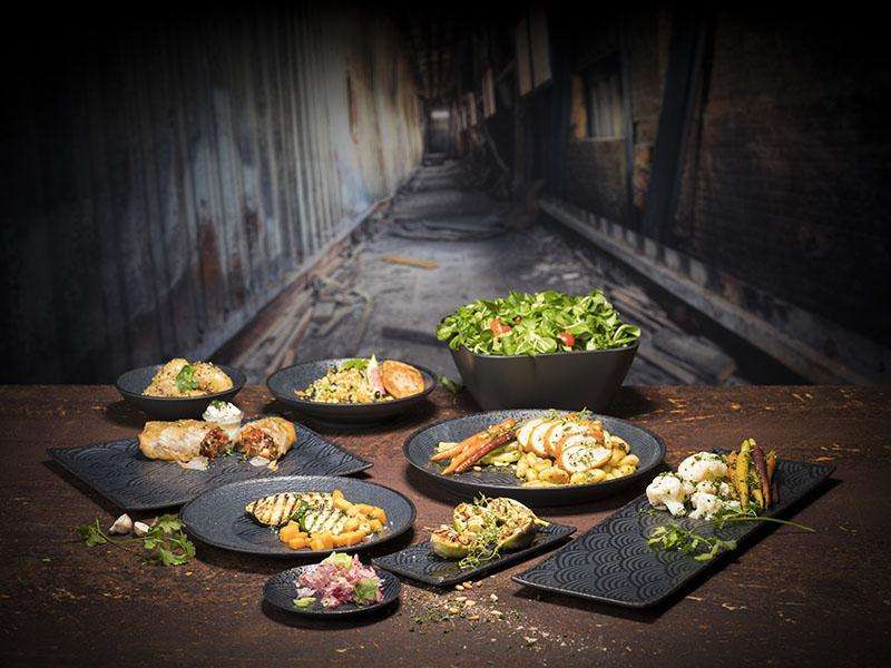 Тарелка, поднос APS Dark Wave 53X32.5Xh2 см 84900 - Фото 2