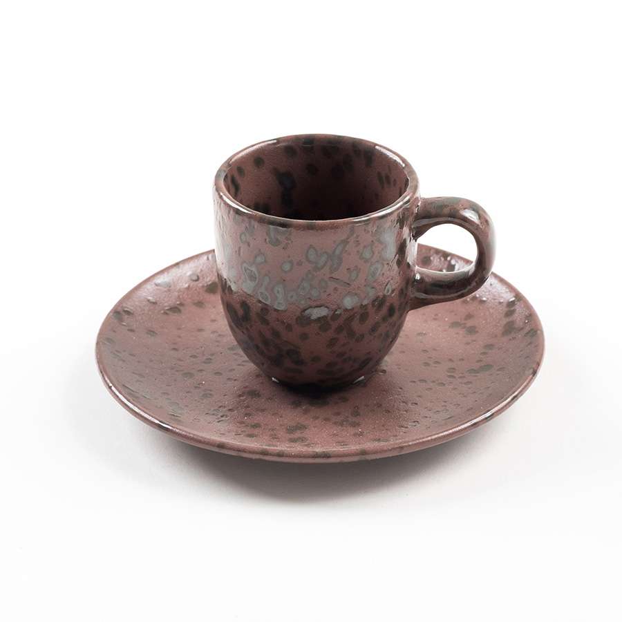 Чашка для эспрессо Ariane Oxide 90 мл tan brown AVCARNA63044009 - Фото 4