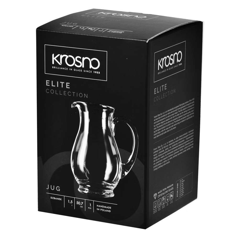 Кувшин Krosno Elite 1500 мл 5900345788326 - Фото 2