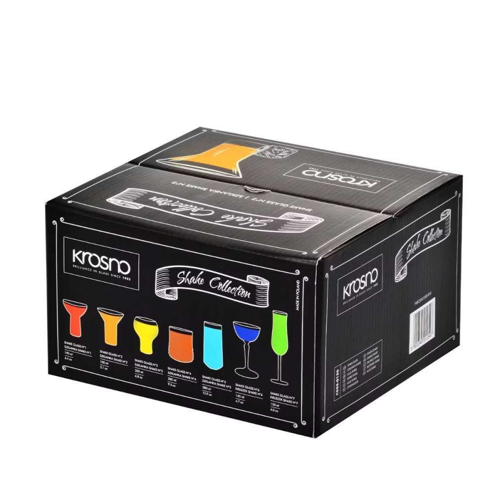 Рюмка для коктейлю Krosno Shake breakfast Martini 150 \ 180 мл - 5900345912547 - Фото 5