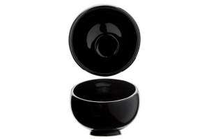 Салатник Cosy&Trendy Orba D14.8XH11,5 см черный 1536488