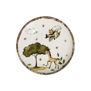 Тарелка глубокая ID Fine Frolic 770 мл 22 см 22199-121122