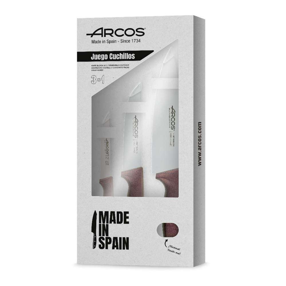 Набір ножів із 3- х предметів Niza Arcos - 818045 - Фото 1