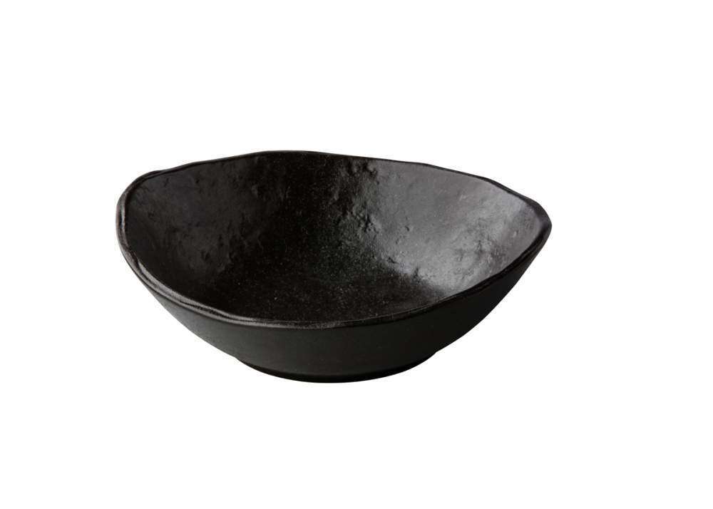 Салатник Style Point Authentic Oyster 350 мл d18Xh5.5 см black - QR17044 - Фото 1
