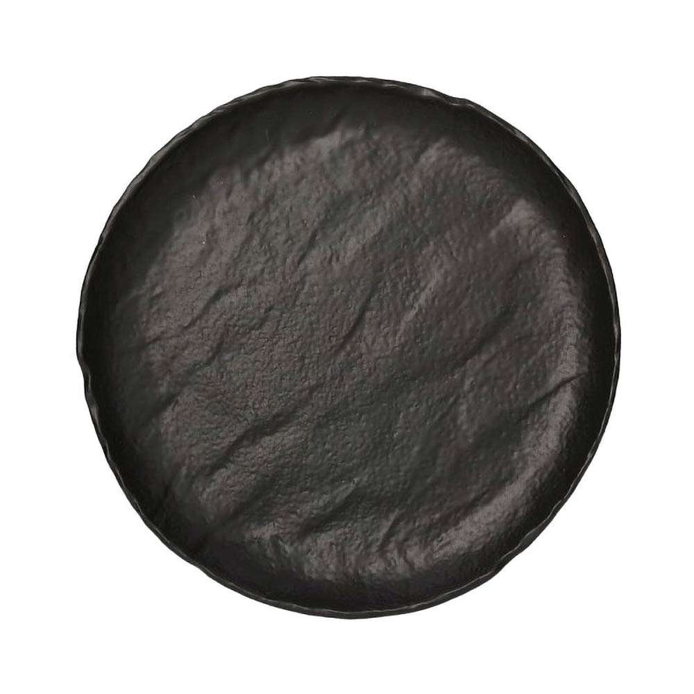 Тарелка мелкая Tongana Vulcania Black 25.7Xh2 см 380 мл VU000260779 - Фото 1