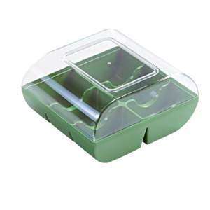 Коробки для макаронс на 6 шт, 90 шт в упаковке Silikomart Green 6