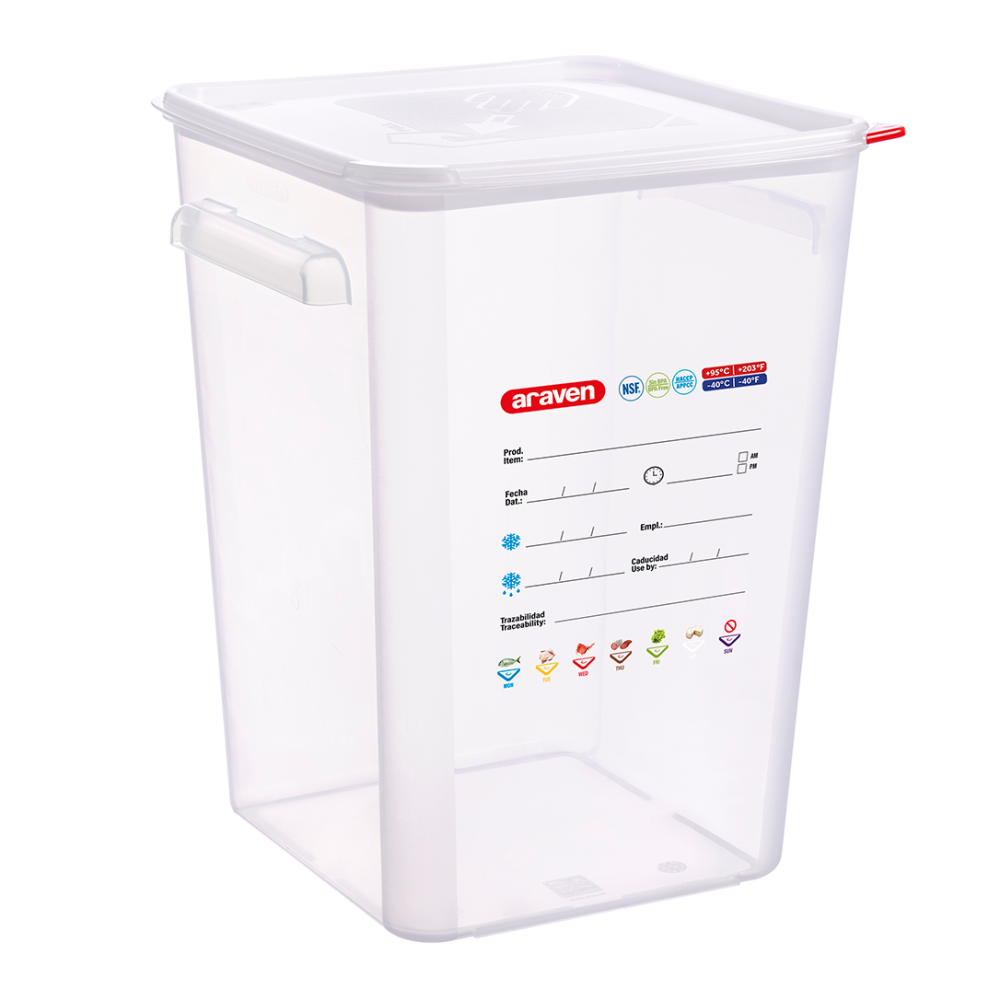 Контейнер для зберігання h 40 см, 22 л Araven - 11857 - Фото 1