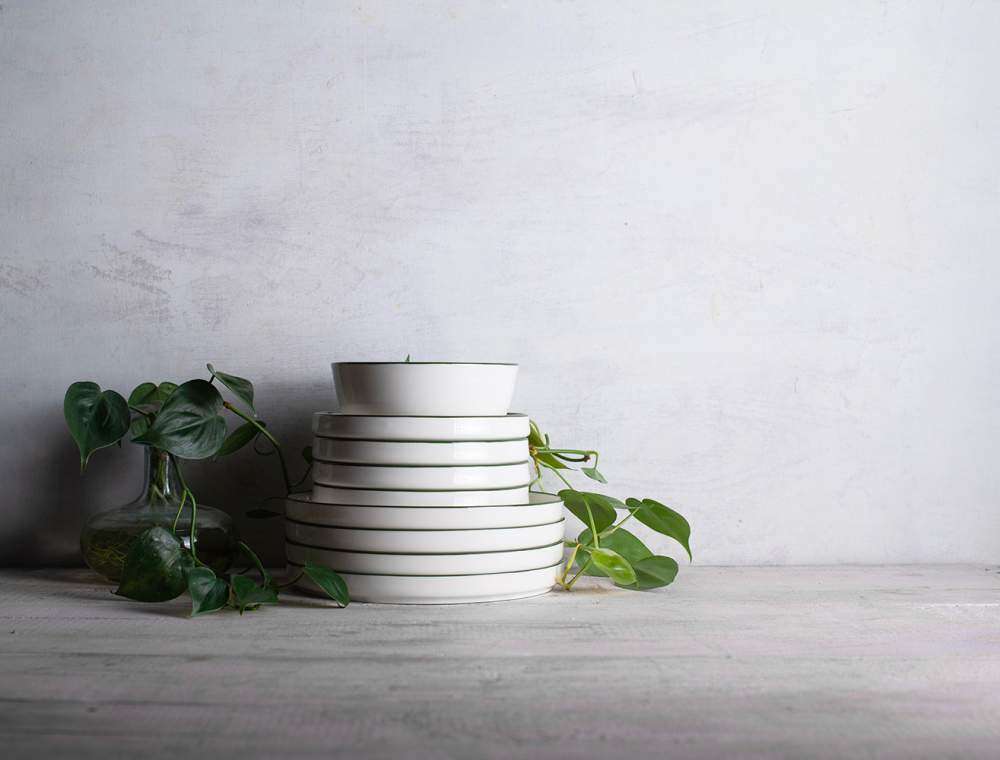 Тарілка мілка ID Fine Modest Green lona 21 см - 16001-111021 - Фото 5