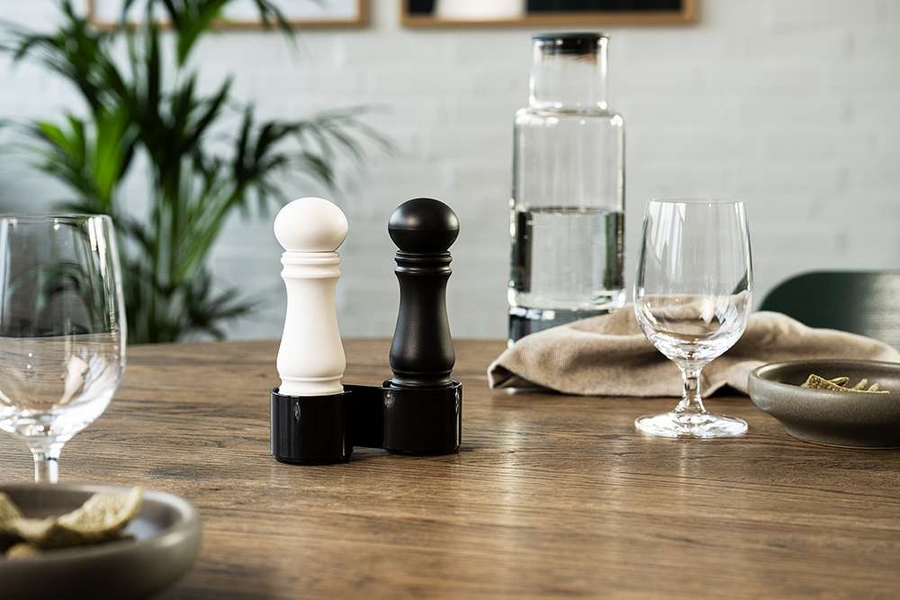 Набір млинків для солі та перцю Crushgrind Mini Grinder h14 см white/black 060080-4002 - Фото 2