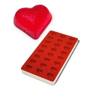 Силиконовая форма для мармелада Сердце 8 мл Silikomart SG03/YL