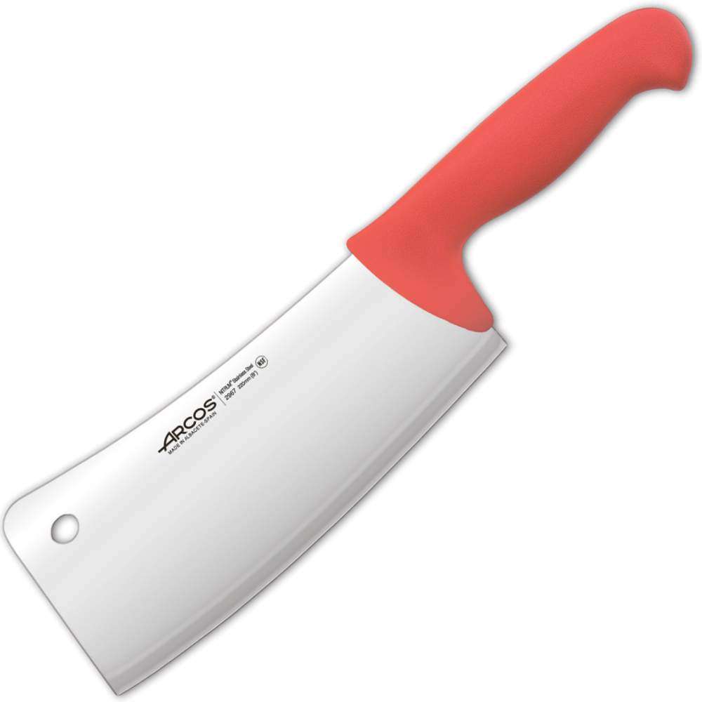 Секач, топор для мяса 220 мм "2900" красный Arcos  296722