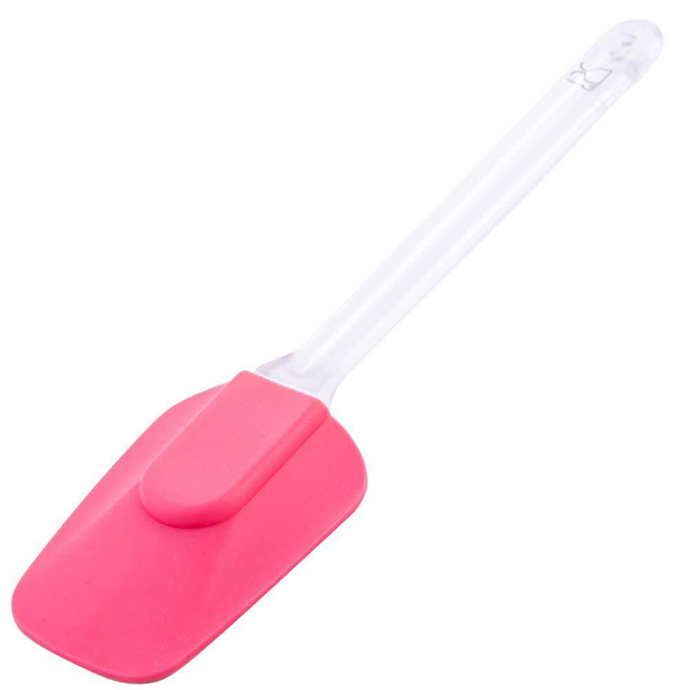 Кондитерська лопатка силіконова рожева 255 мм Silikomart - ACC028/RO - Фото 1