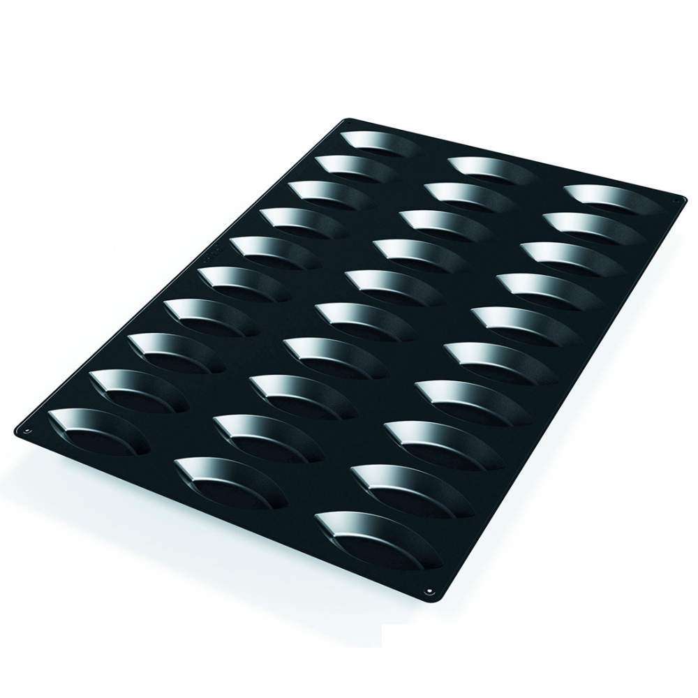 Силіконова форма для десертів ЧОВНИК 10,5х4,5 см Silikomart - SQ054/YL - Фото 2