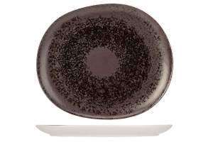 Тарелка десертная овальная Cosy&Trendy Aubergina 23,2X19,8 см баклажанная 7296023