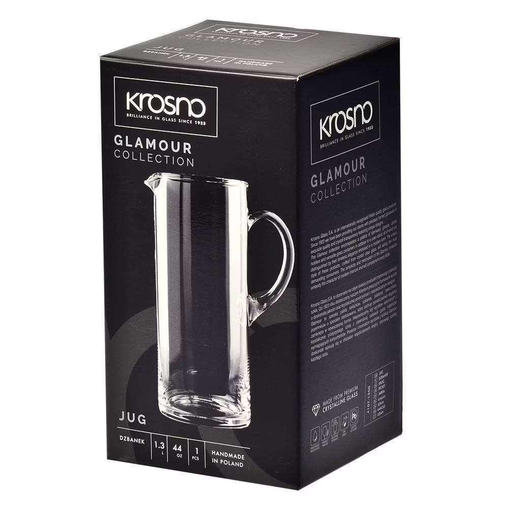 Глечик для соку Krosno Glamour 1300 мл - 5900345794570 - Фото 2