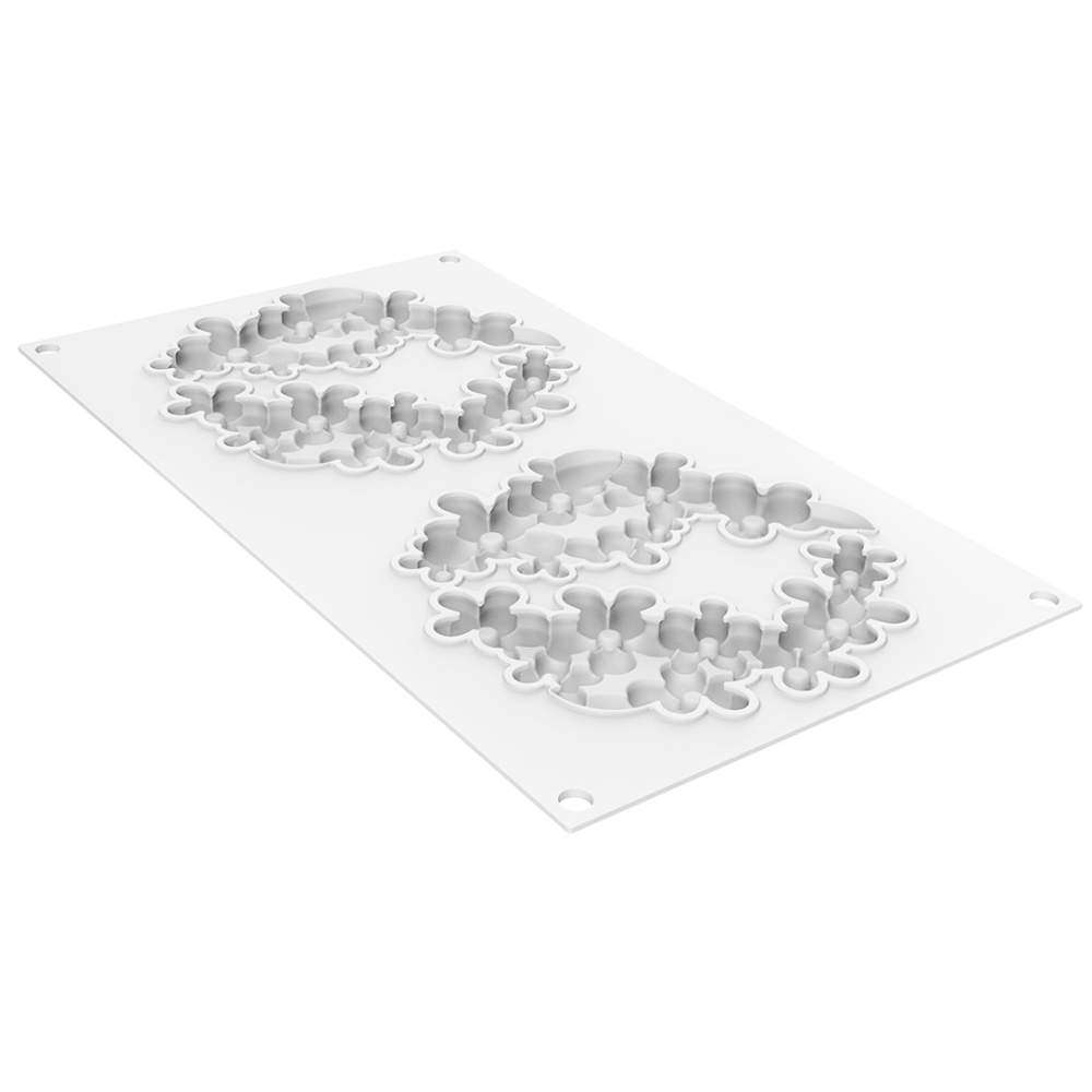 Силіконова форма для декору FLORA 80 мл Silikomart FLORA 80 - Фото 4